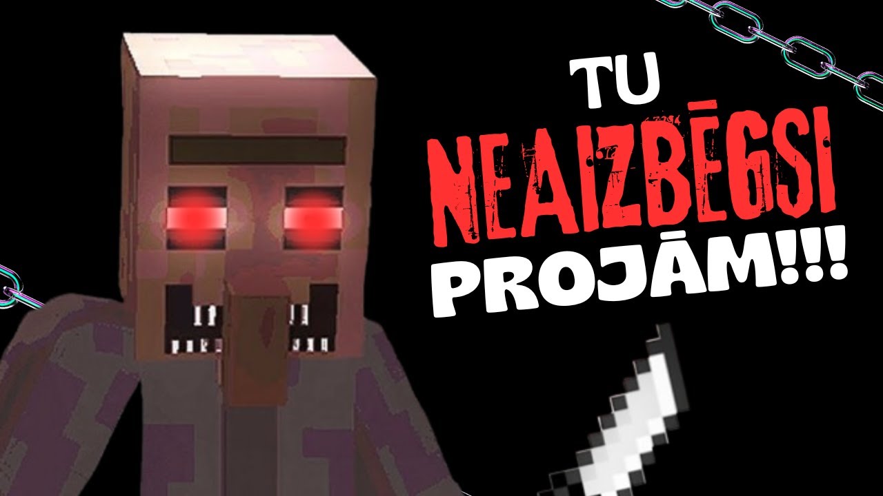 😨&Scaron;ī Minecraft mape ir tie&scaron;ām BAISA! | Poison | Latviski