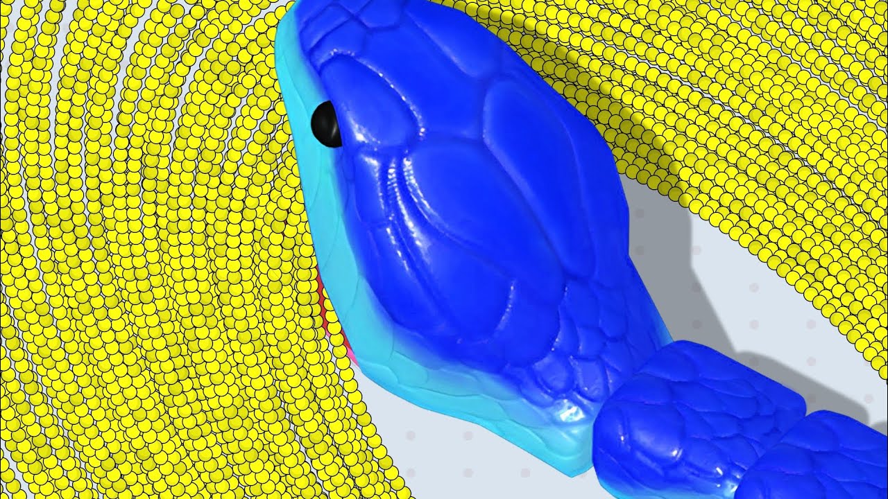 Snake Clash! .io - MAX LEVEL! Epic Snake Clash.io Gameplay!