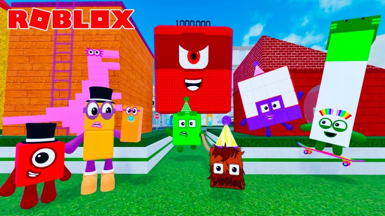 САМЫЕ СМЕШНЫЕ МОМЕНТЫ - Часть 1 | Город Numberblock | Roblox