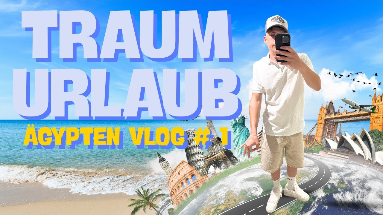 DER SCHÖNSTE ORT DER WEL? 😱🏝️ ÄGYPTEN VLOG #1🇪🇬