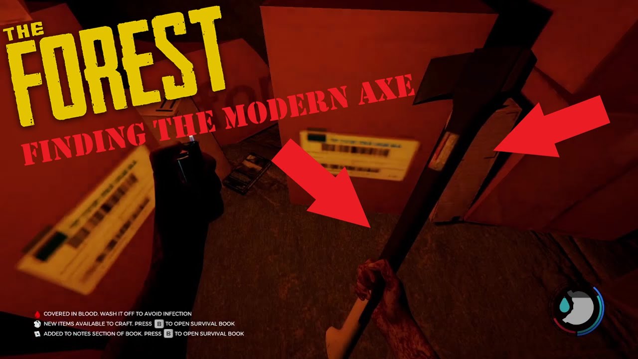 How to get the Modern Axe 2021 | The Forest | Tutorial
