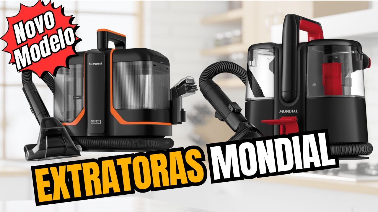 [NOVA] Extratora MONDIAL Deep Cleaner II ou Deep Cleaner I? Qual MELHOR EXTRATORA DE SUJEIRA?