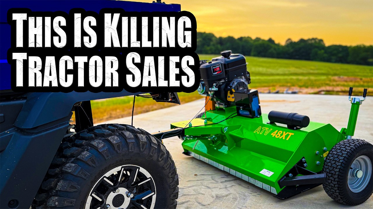 No Tractor? No Problem! Meet the Victory MATV-48XT ATV Flail Mower