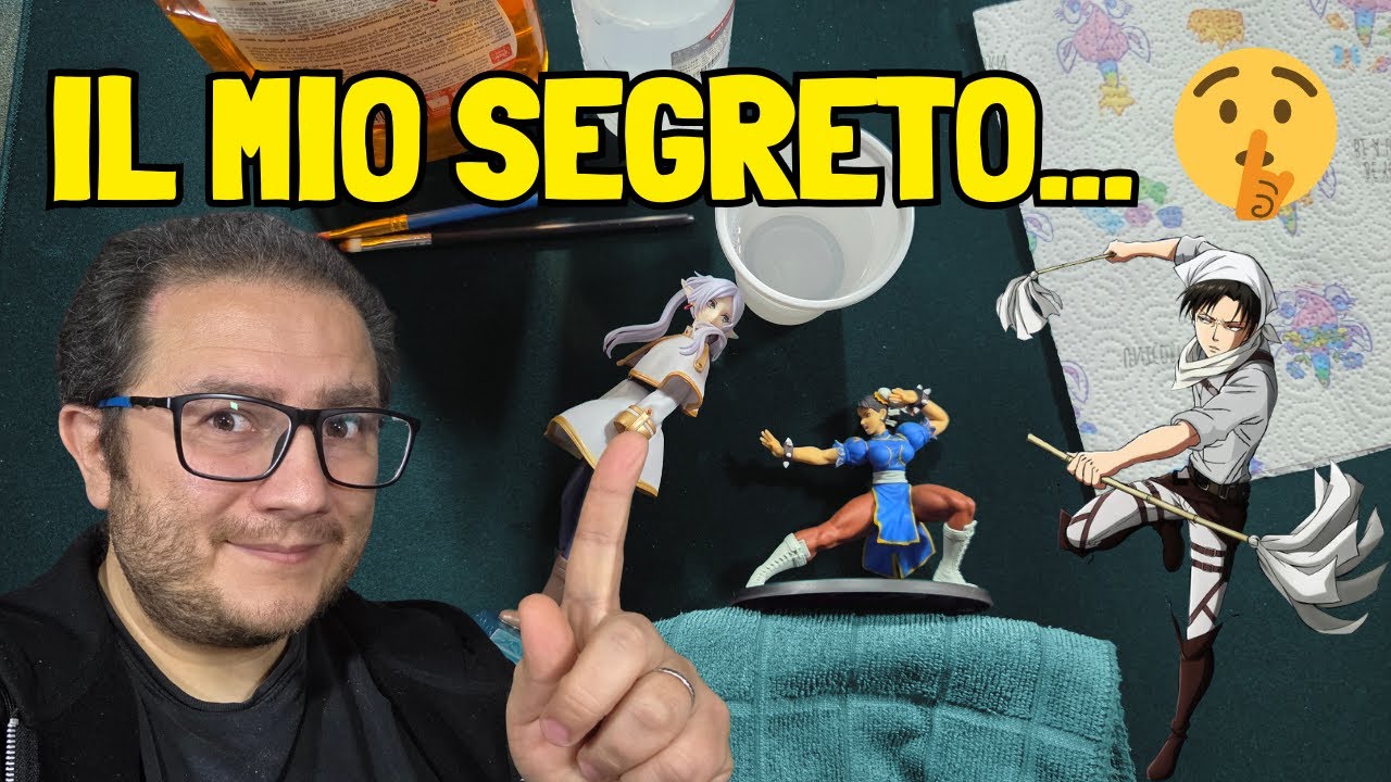 LA SUPER POZIONE MAGICA ✨ Il mio metodo per pulire le mie Figure