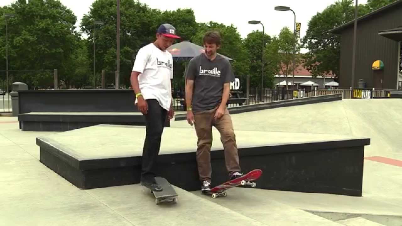 GABE LIVE SKATE SUPPORT KICKFLIP UP A EURO GAP
