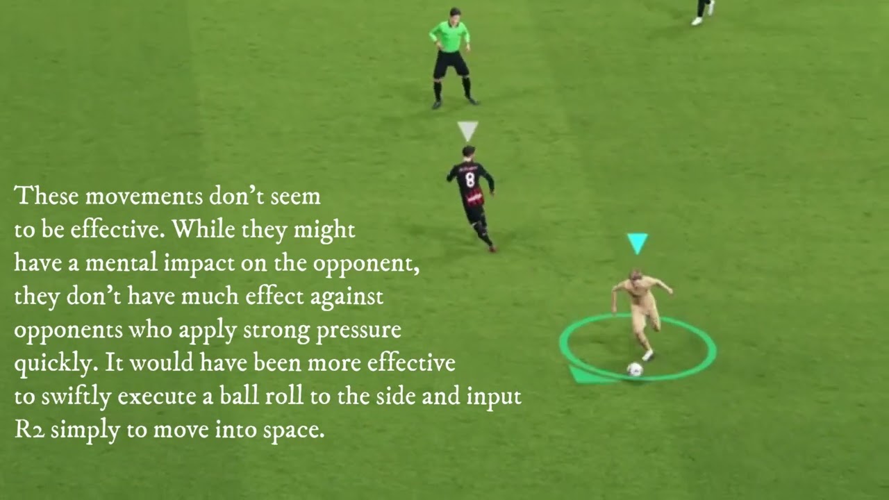 eFootball 2023 Testing Finesse Moves In Online Matches