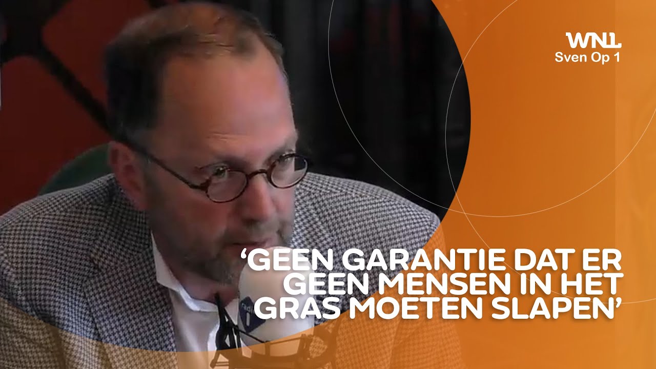 Bestuursvoorzitter COA: 'Kan niet garanderen dat er geen mensen in het gras moeten slapen'