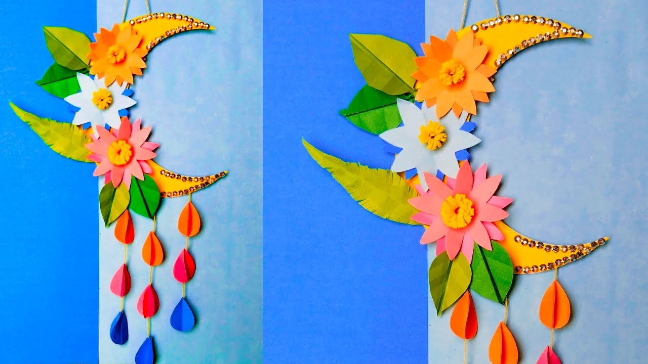 Easy Eid Craft ideas💫/ DIY/ Eid Mubarak card / Eid Wall Hanging