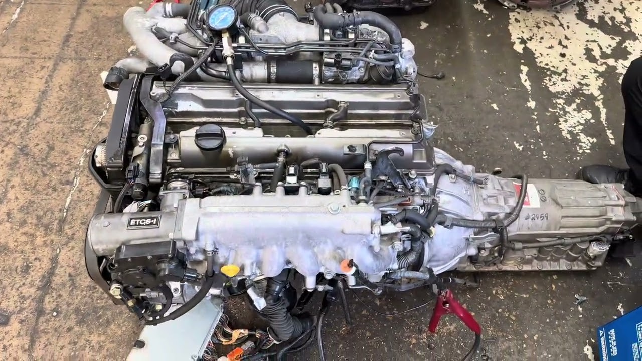 JDM Toyota 2JZ-GTE VVTi Engine Compression Test S/N 1000813