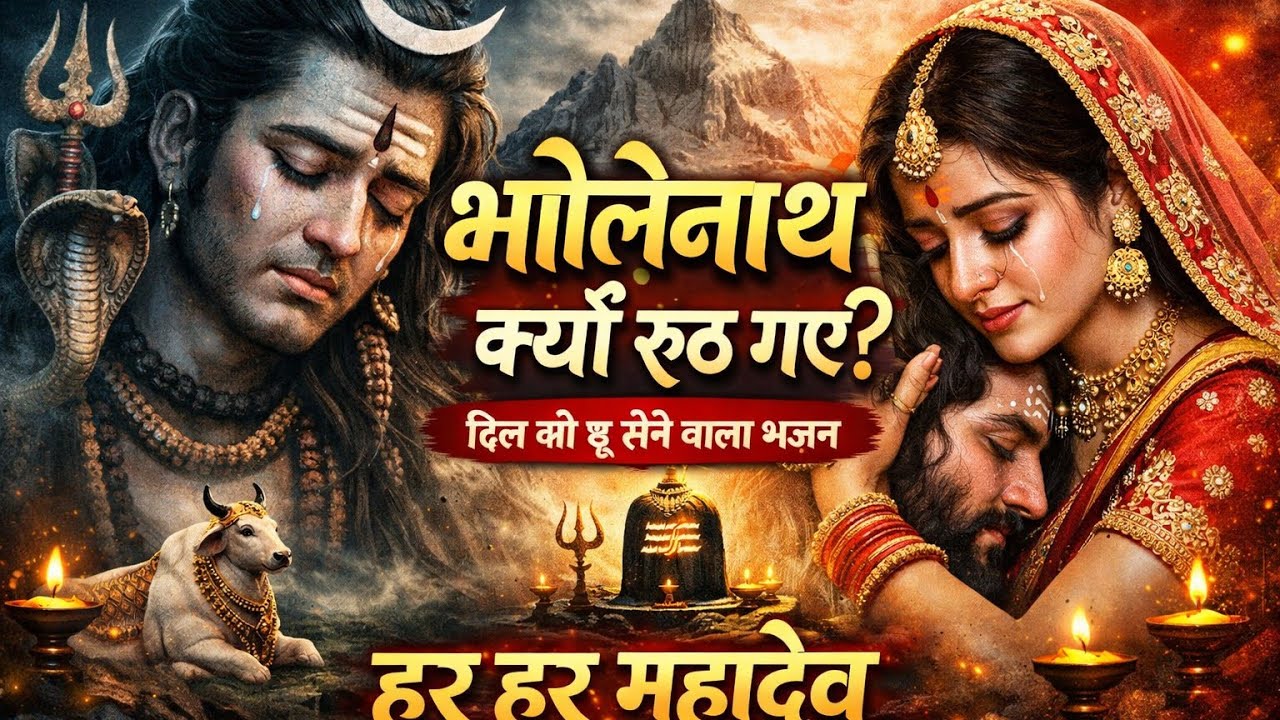 भोलेनाथ क्यों रूठ गए 😭 | Har Har Mahadev Sad Song | Mata Parvati Bhakti Song 2026