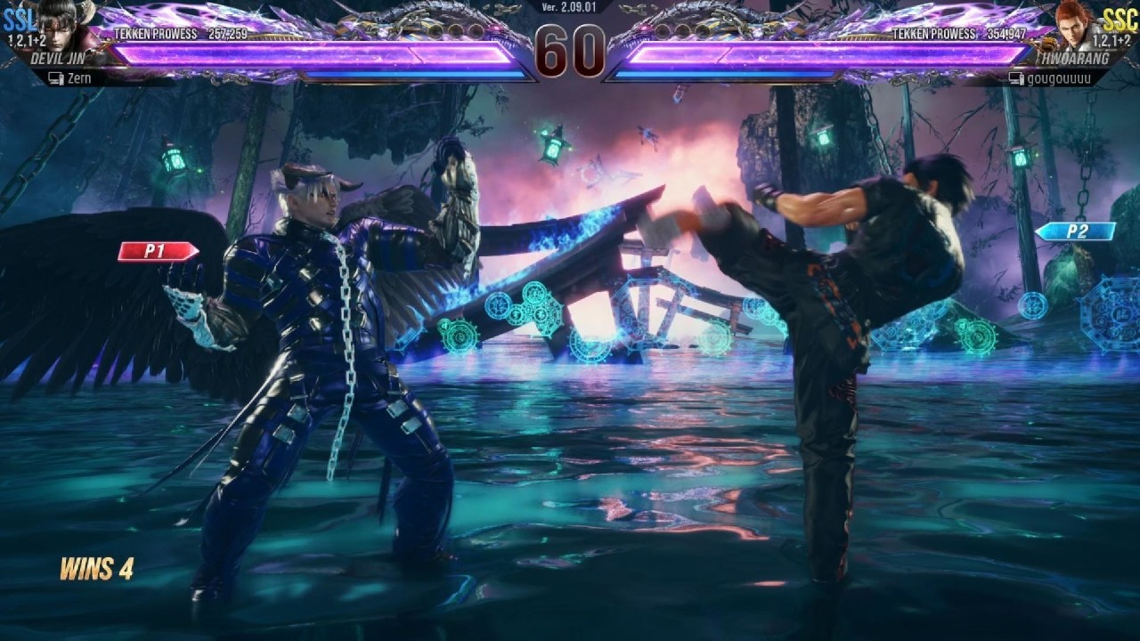 Devil Jin Fights Lazy Supreme Hwoarang!