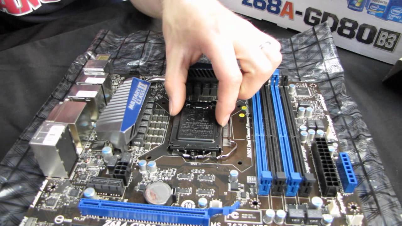MSI Z68A-GD80 Sandy Bridge Core i7 SLI Motherboard Unboxing & First Look Linus Tech Tips
