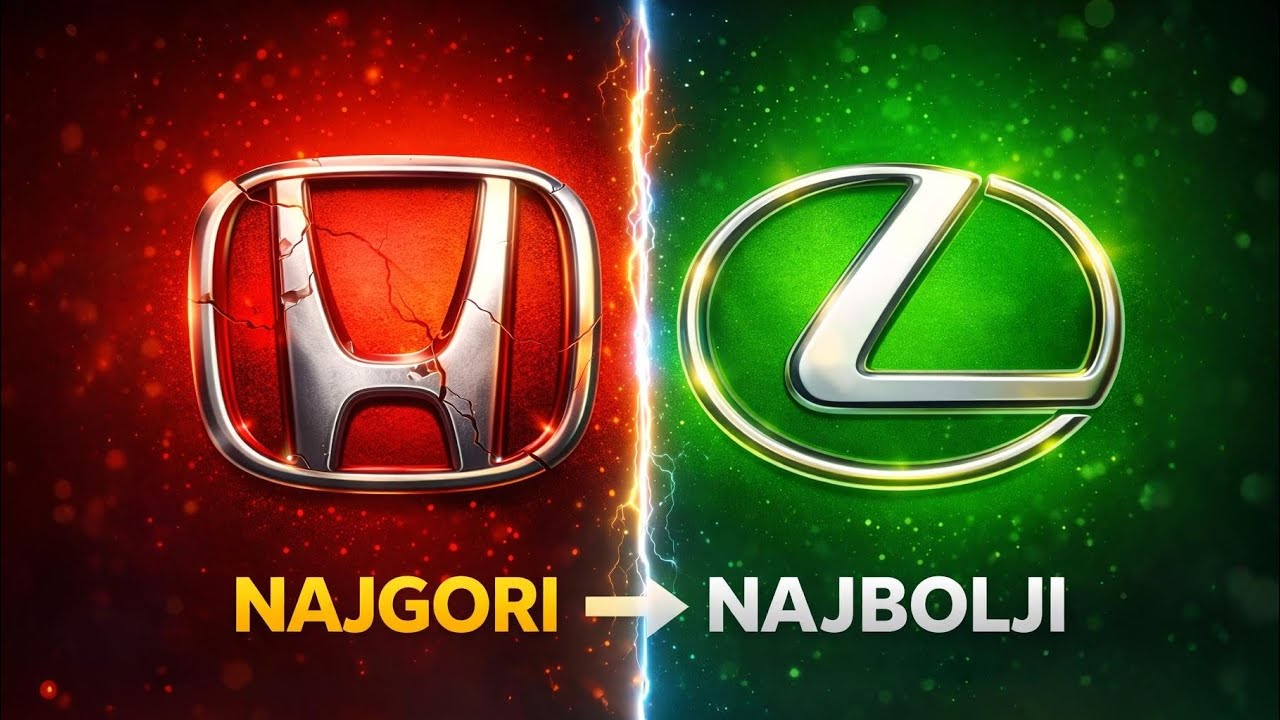 Posložio Sam Japanske Marke Od Najgorih Do Najboljih
