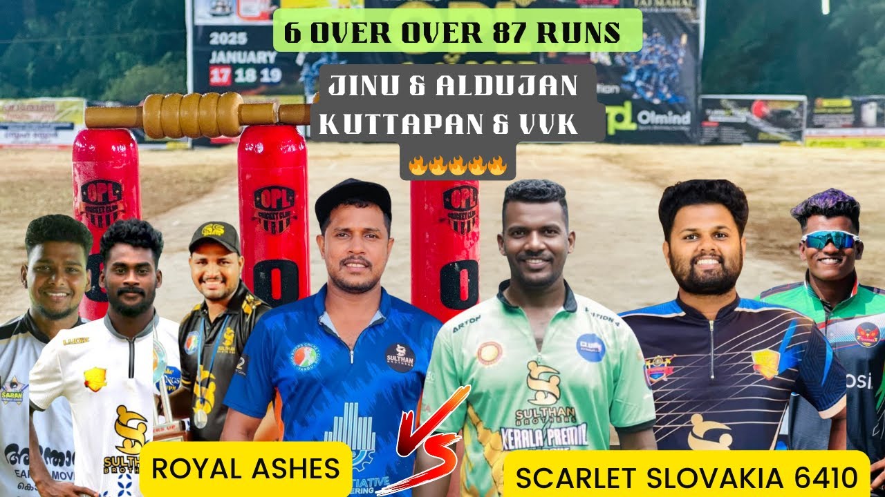 CRICKET| 65K TOURNAMENT, GRAND FINAL, ASHES VS SCARLET Jinu & Aldujan പ്രഷർ situation സൂപ്പർ adi🔥🔥