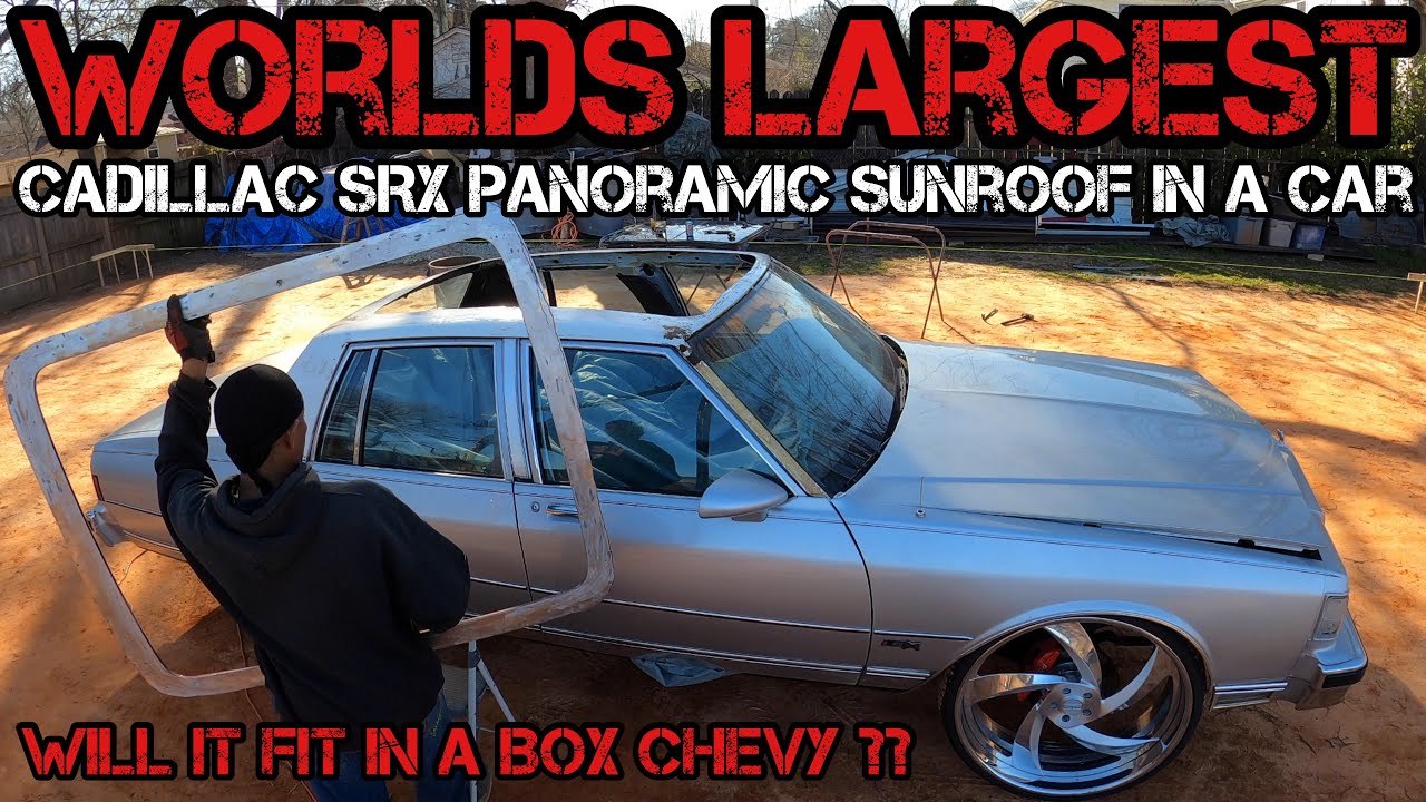 How To Install A Large Panoramic Sunroof - Box Chevy Caprice Brougham Moonroof Installation & Wiring
