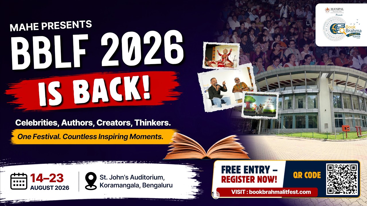 Don't Miss Book Brahma Literature Festival 2026 | Register Now | BBLF2026