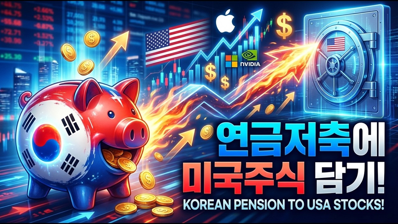 연금저축 계좌에 무조건 담아야 할 미국주식 ETF 8가지