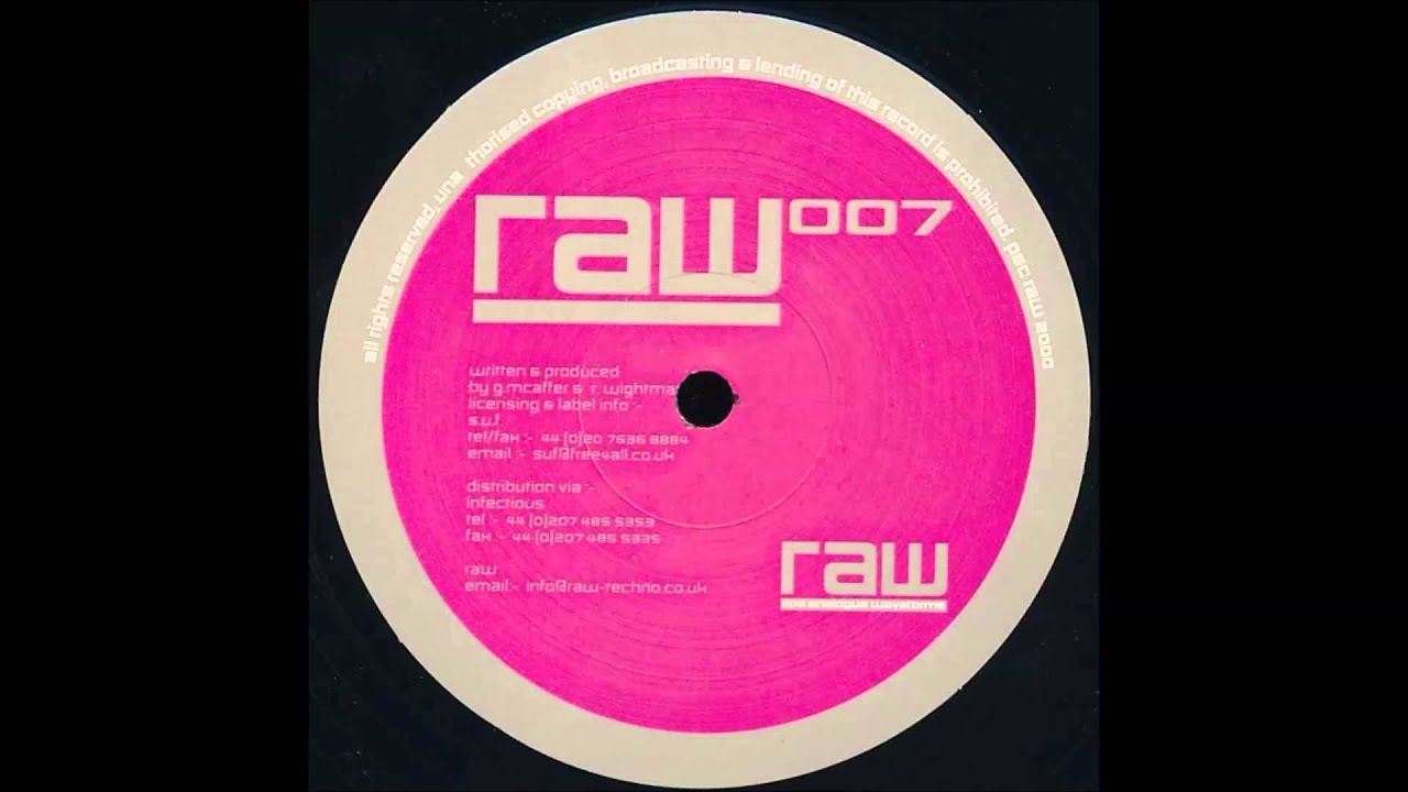 Guy McAffer & Ross Wightman - RAW 007 (A1)