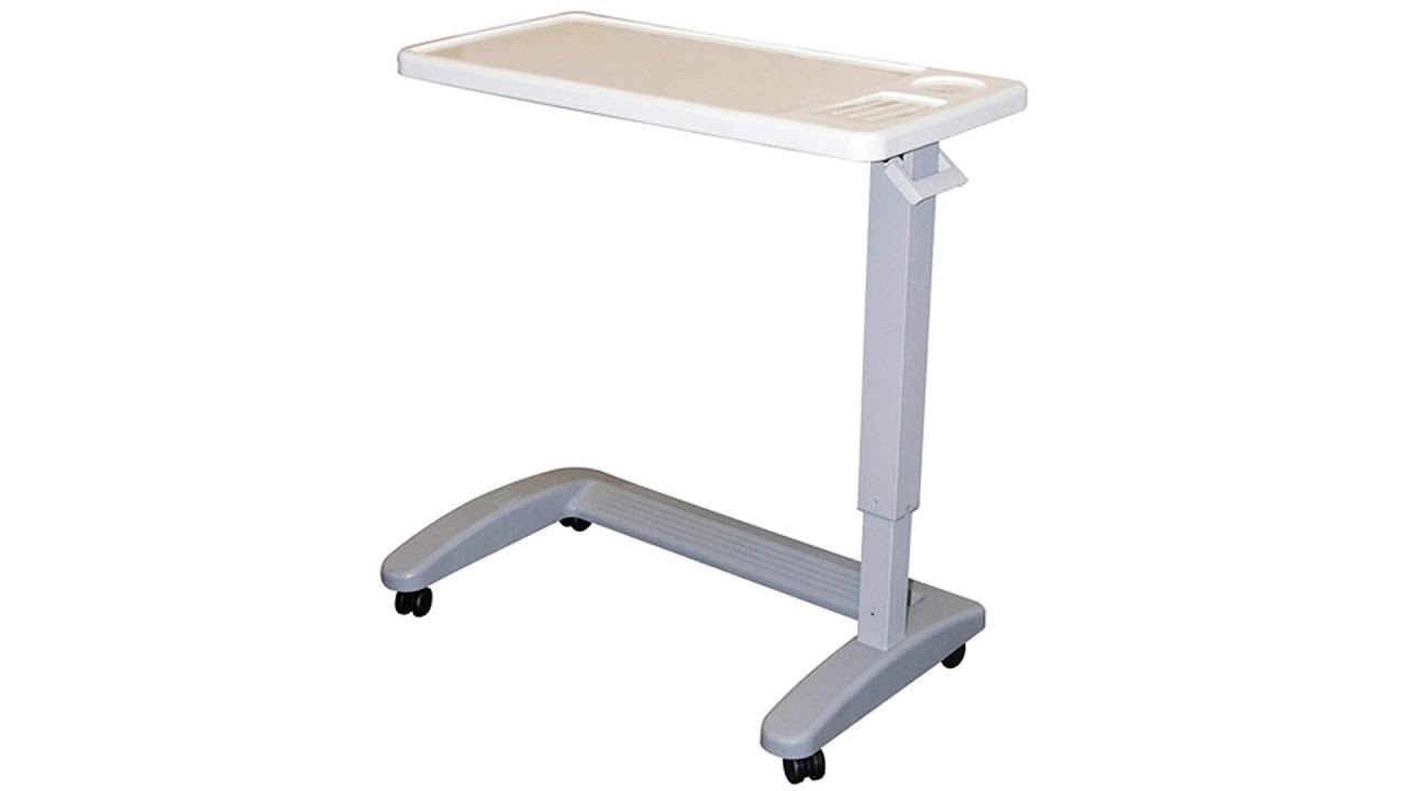Best overbed table | Carex Overbed Table | Flat Rolling Bed Table | Over The Bed Table