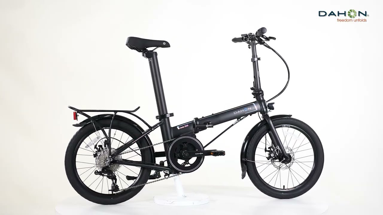 DAHON Unio E20 - Mid Drive - 20 inch Electric Folding Bikes