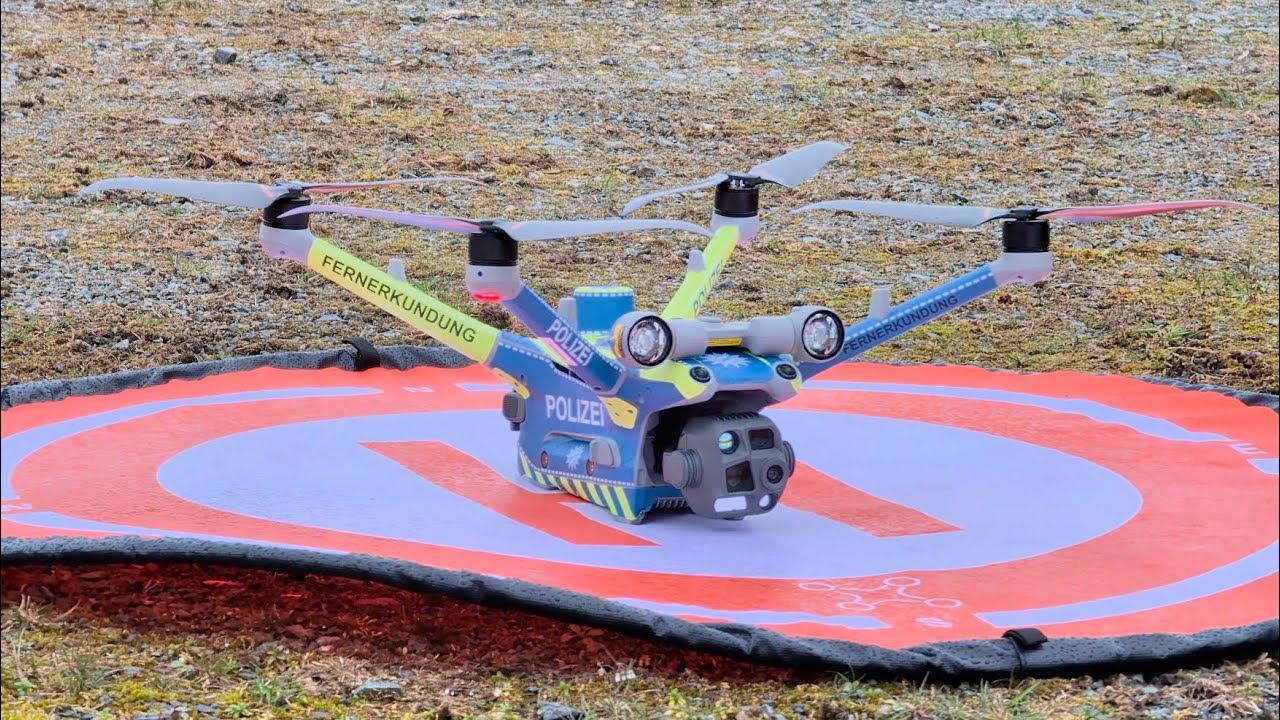 Katastrophenschutzübung 14. März 2026 an der A9 Bayreuth ( DJI Matrice 4T Polizei Drohnen Einsatz )
