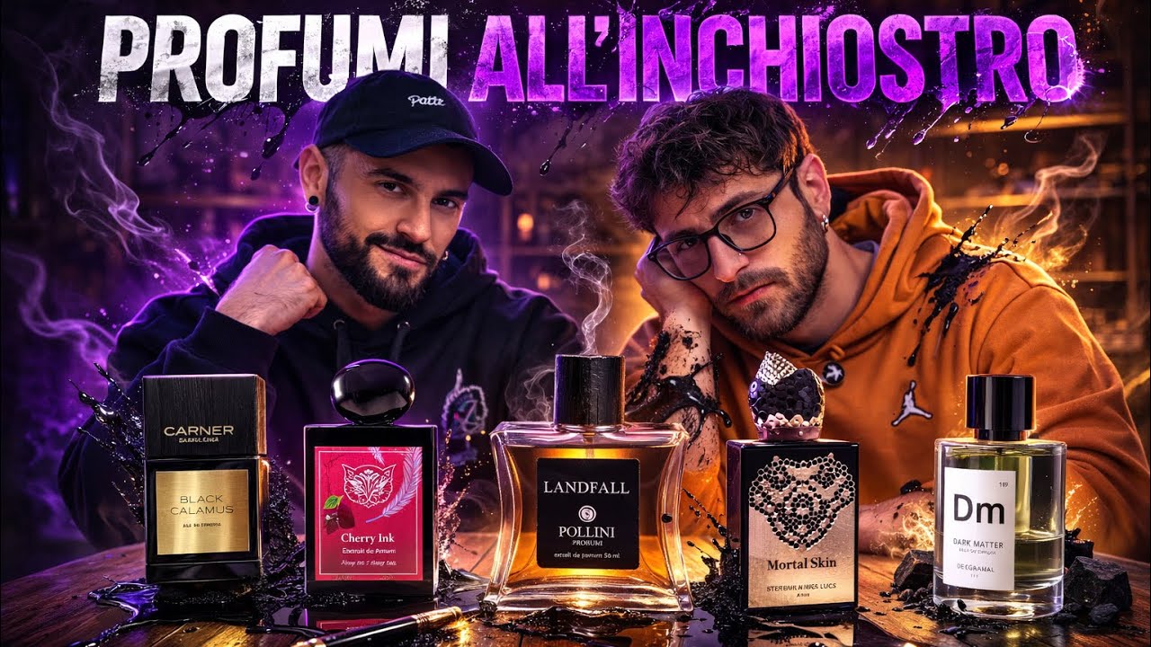 5 PROFUMI ALL’INCHIOSTRO che TI FARANNO IMPAZZIRE 🖋️⚡️ Recensione Nera e Onesta