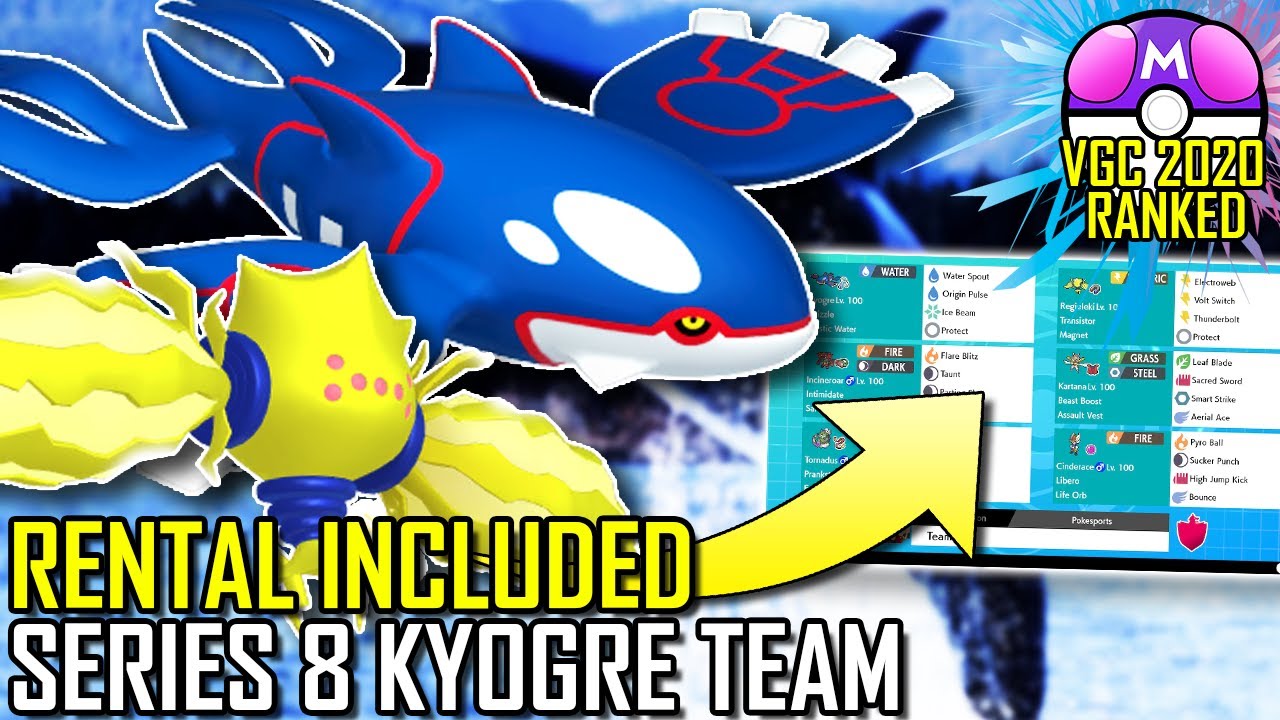 SERIES 8 KYOGRE TEAM | VGC 2021 | Pokémon Sword & Shield - Pokésports