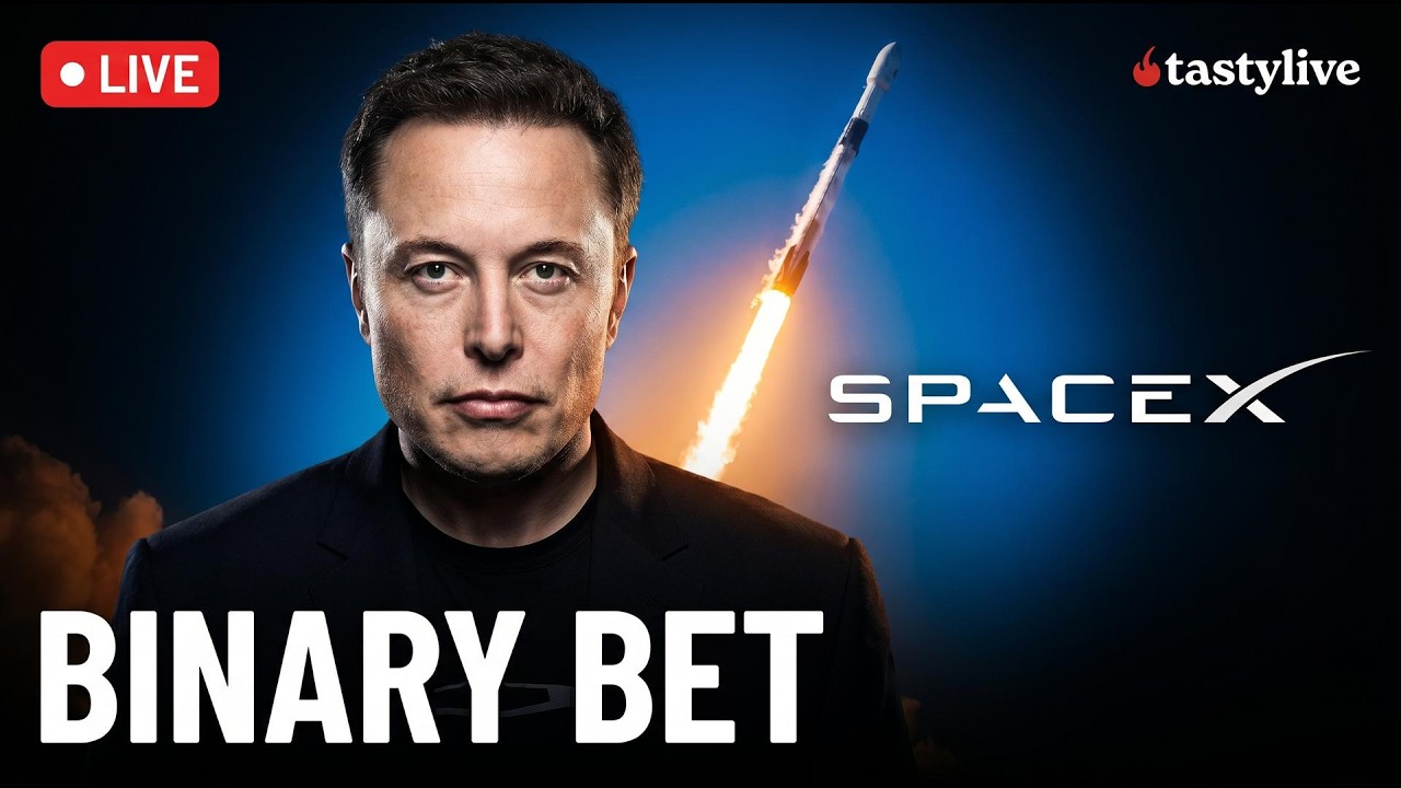SpaceX Up 4 Straight Days. Will the Streak Hold? | LIVE TRADING