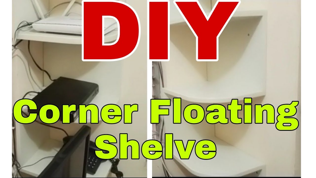 CORNERFLOATINGSHELVE Paano Gumawa ng Corner Floating Shelve gamit ang scrapwood