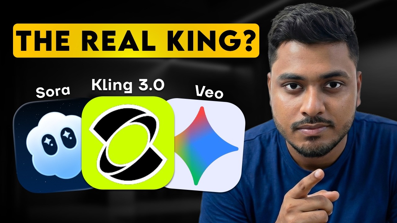I Compared Kling 3.0, Veo 3.1 & Sora 2 — This One Dominates