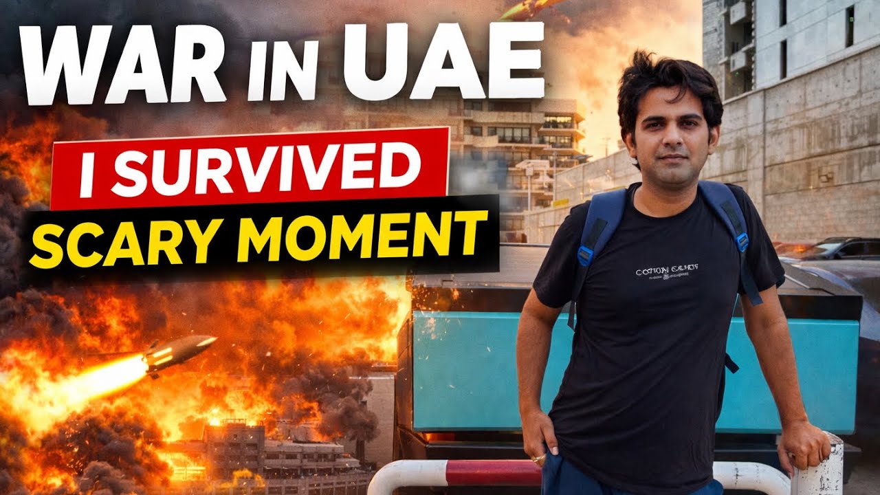 War Tension in UAE? My Real Experience During Iran–Israel Conflict 