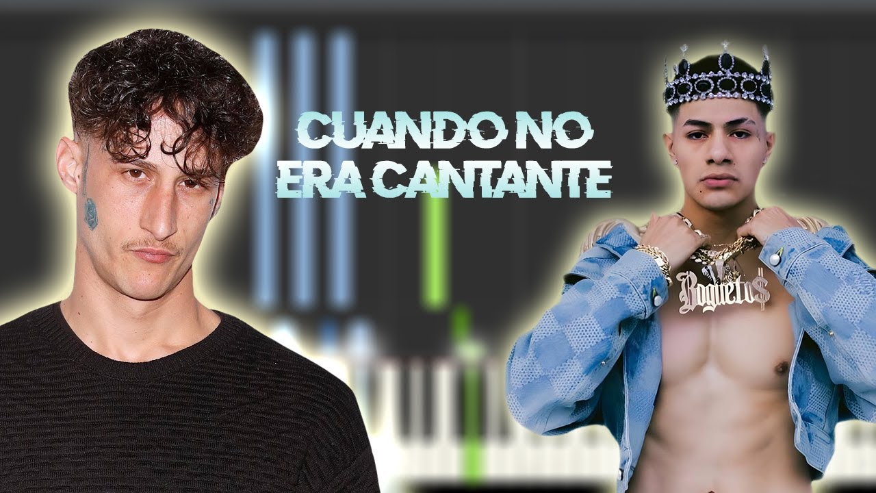 El Bogueto , Yung Beef - Cuando No Era Cantante | Piano