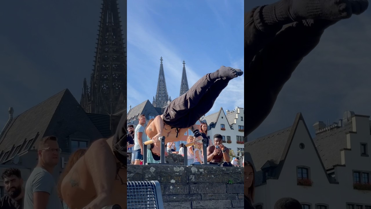 Amazing atmosphere #calisthenics #aesthetic #control