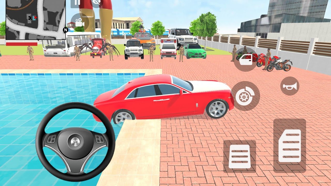 Modified Police Car 🚨 Gangster Life in Indian Streets | Open WorldGame game for android ❤️
