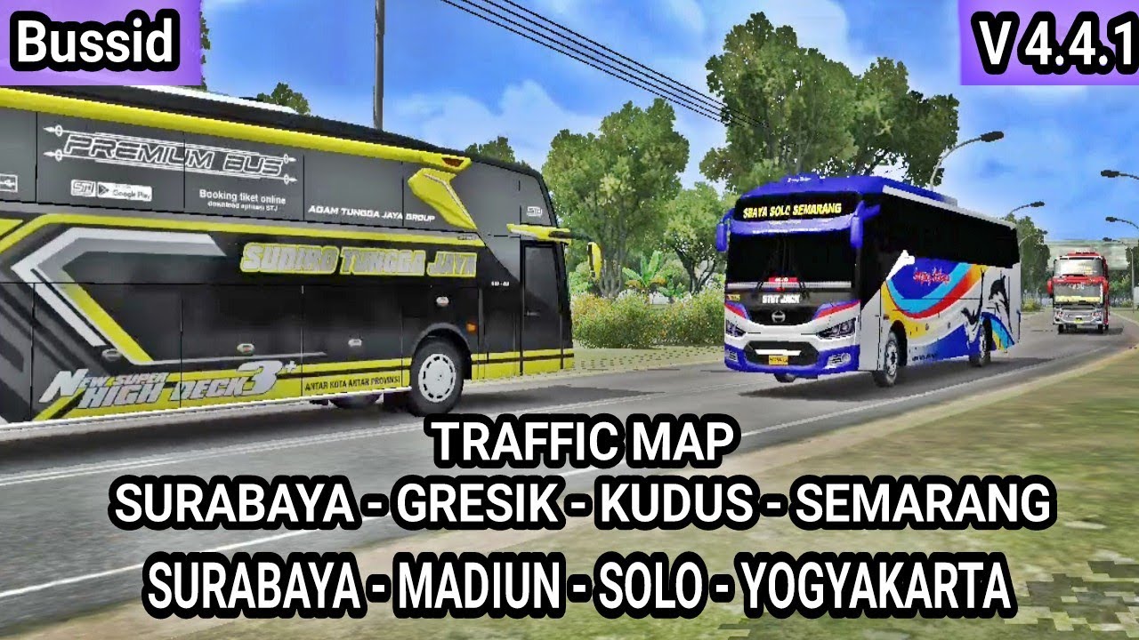 KODENAME TRAFFIC MAP JATIM - JATENG BUSSID V 4.4.1