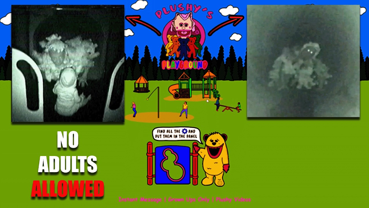 Plushy's Playground - A DISTURBING Website NOT FOR ADULTS