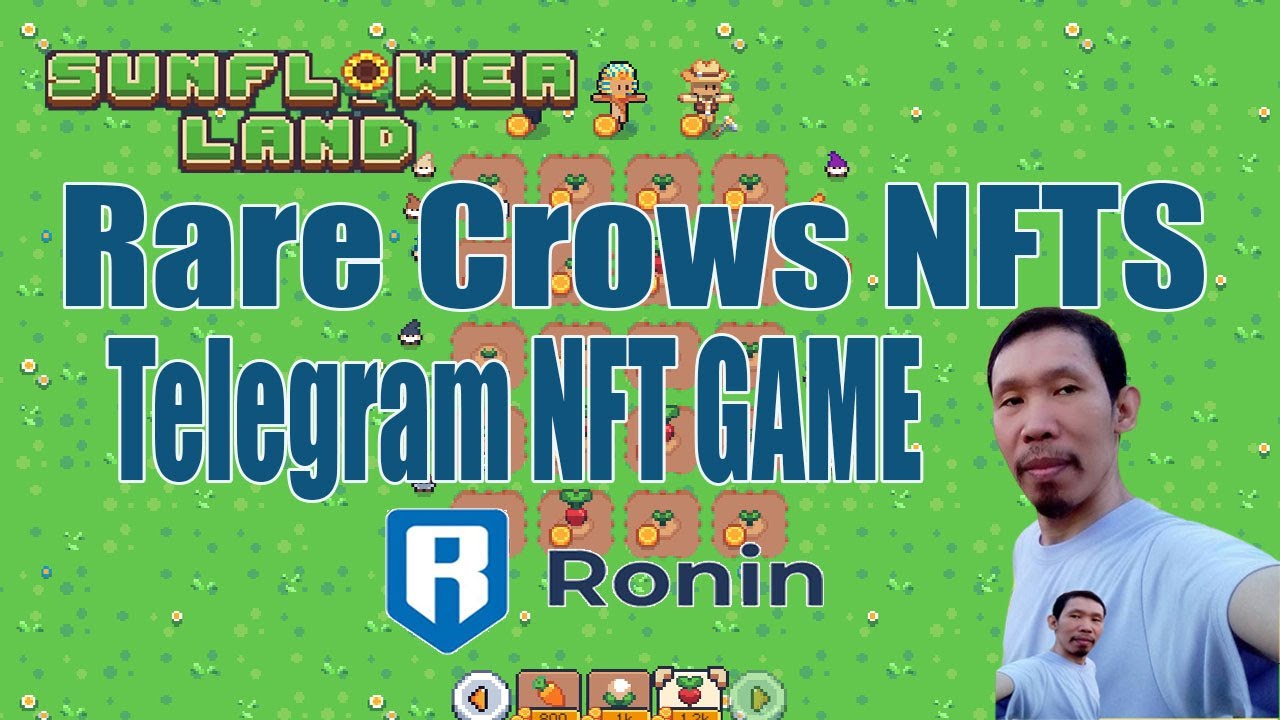 SunFlower Land Rare Crows NFTS - Telegram NFT GAME | #roninnetwork#web3game #roninnetwork