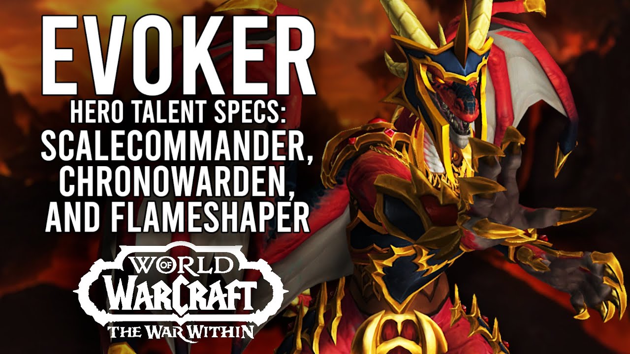 Every Evoker Hero Talent Spec In War Within Beta! Scalecommander, Chronowarden, and Flameshaper