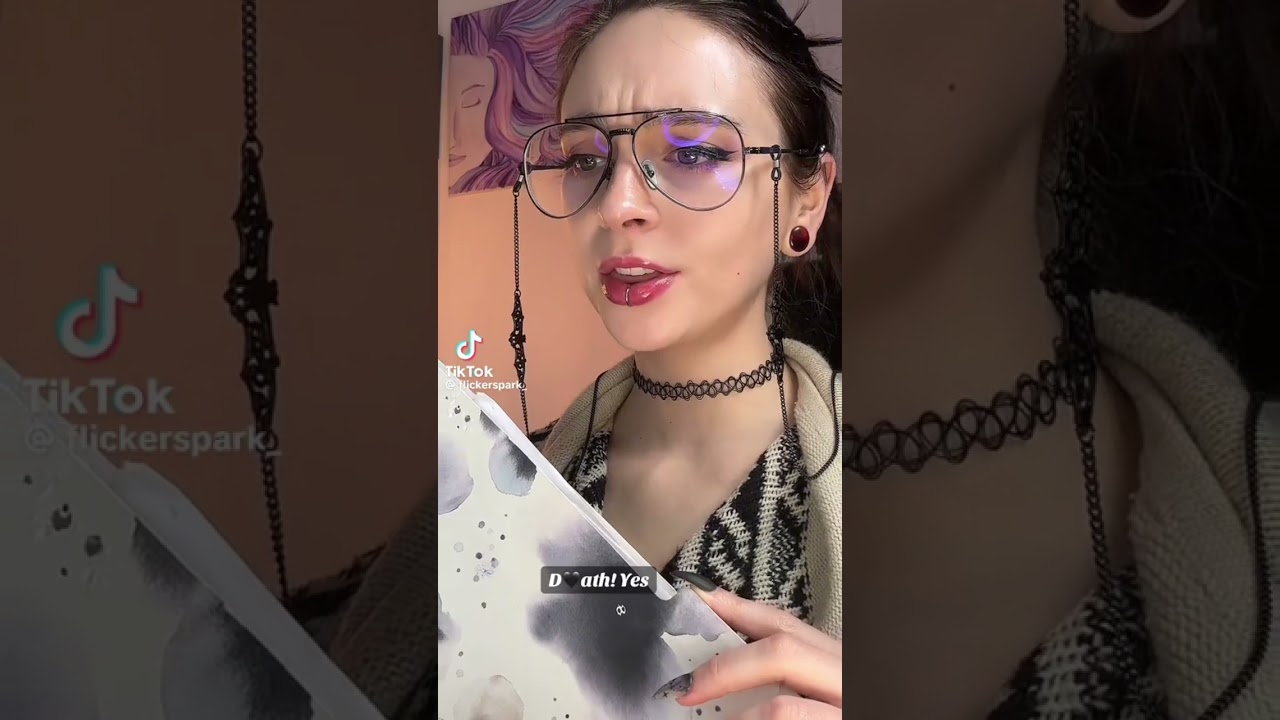D!ath and their shenanigans (belongs to Flickerspark_ on TikTok)