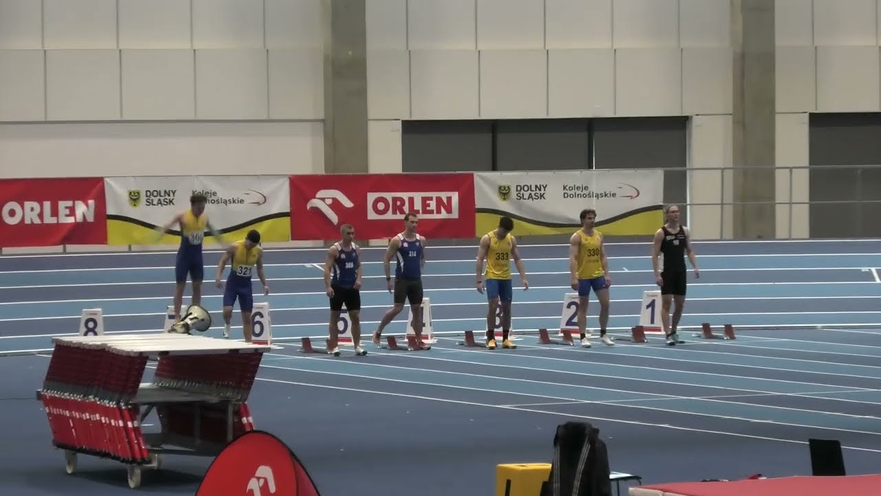 60m M Finał A - Wrocław 20260207