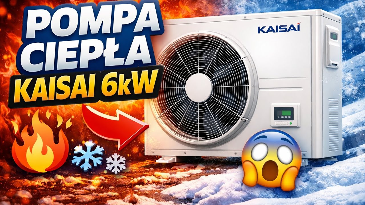 Kaisai 6kw na 4kw monoblok - czy daje radę w mrozy?