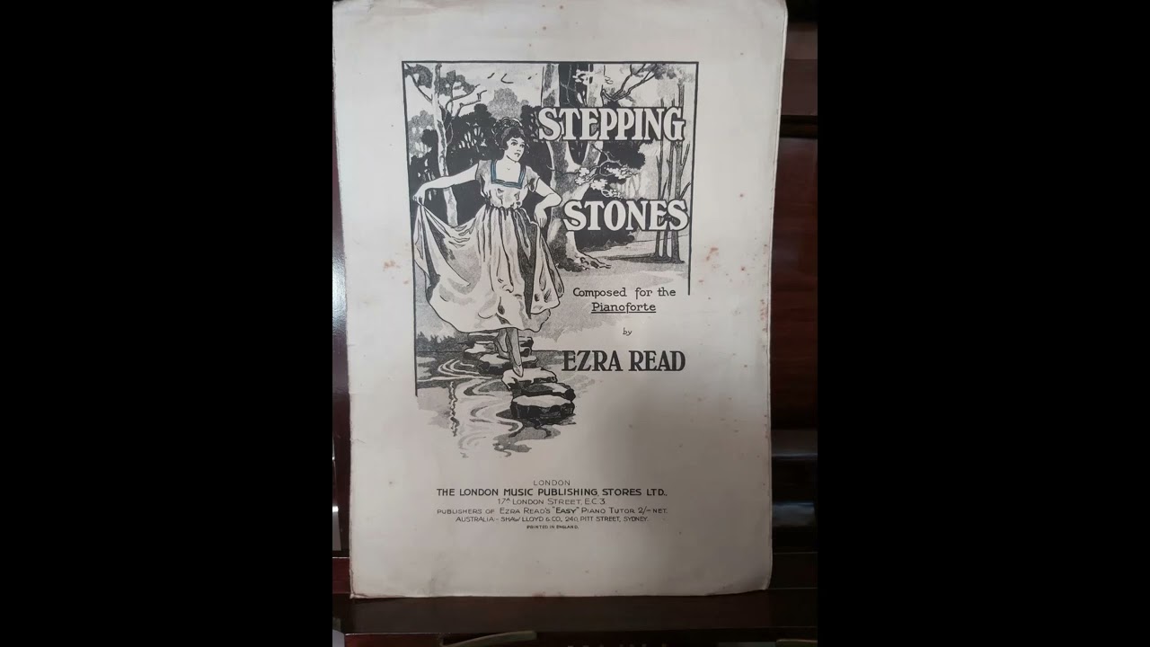 EZRA READ Stepping Stones - pianoforte solo