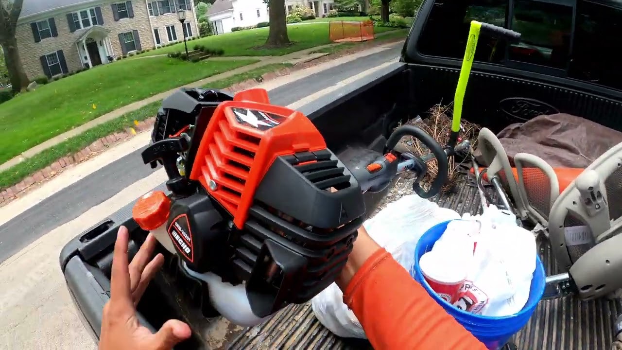 #DAY7 - NEW TRIMMER it was just time! - sharp landscaping