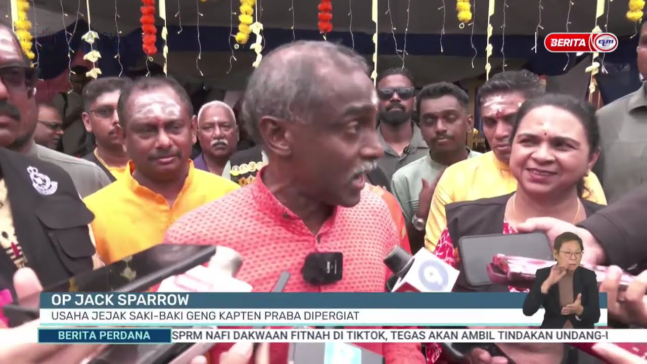 31 JAN 2026 - BERITA PERDANA - OP JACK SPARROW: USAHA JEJAK SAKI-BAKI GENG KAPTEN PRABA DIPERGIAT