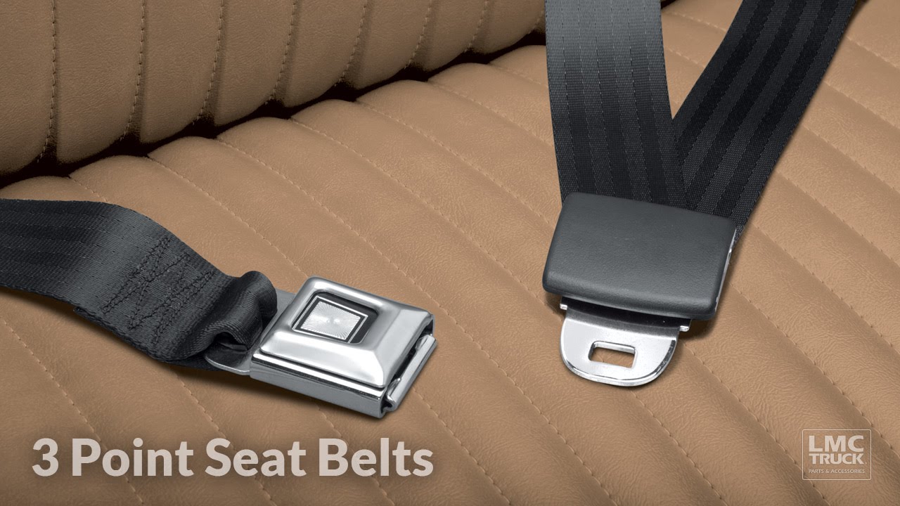 Replace 3 Point Seat Belt Kits for Truck Safety - LMC Truck