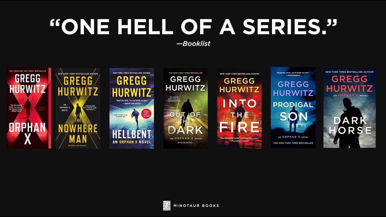 Orphan X Series by Gregg Hurwitz: Book Trailer