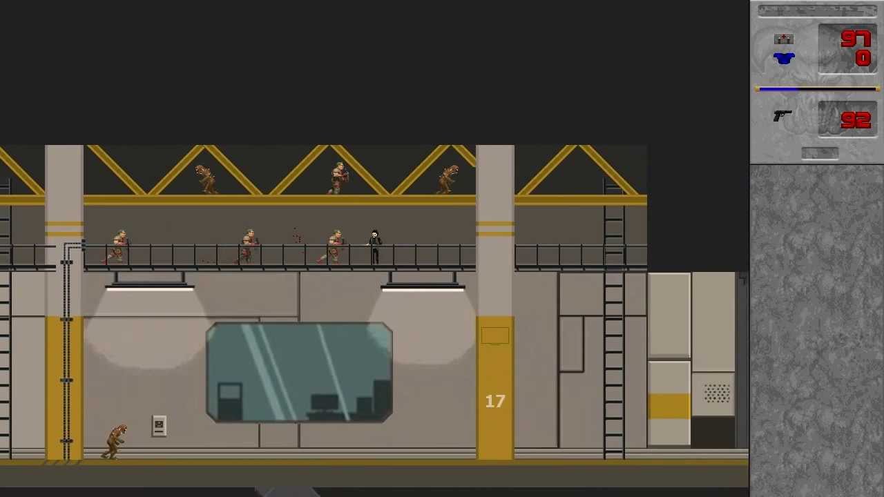 Deus ex Human Defiance in Doom2d Forever (parody-map)
