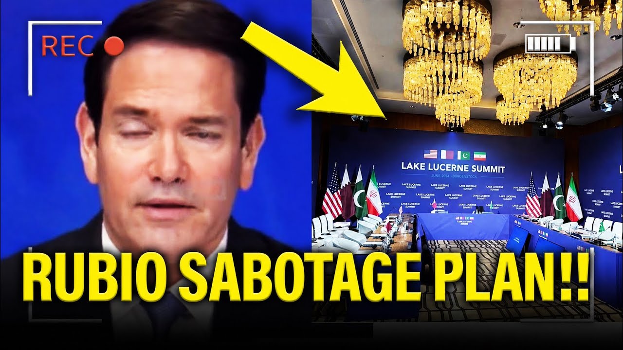 🚨Rubio Tries TO SABOTAGE Peace Talks IN SWITZERLAND!!!