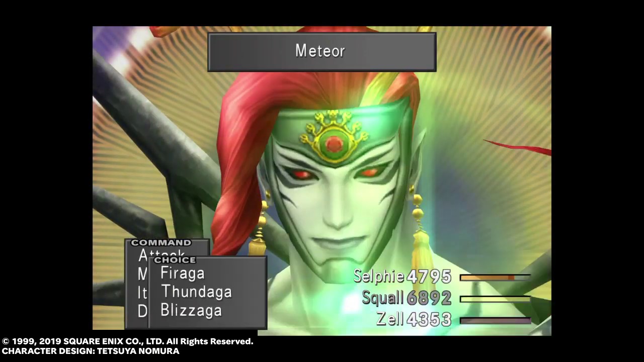 FINAL FANTASY VIII Remastered: Adel Boss Battle
