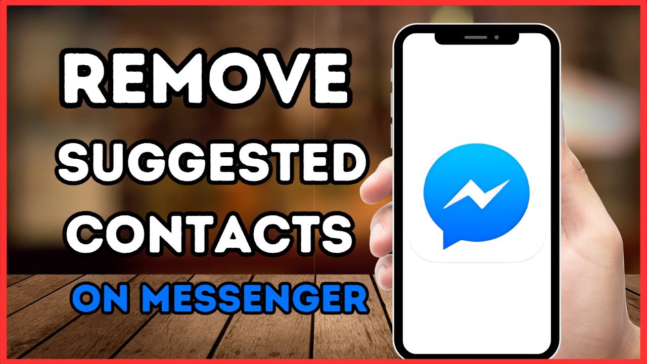 How To Remove Suggested Contacts on Facebook Messenger | 2024 Simple Guide